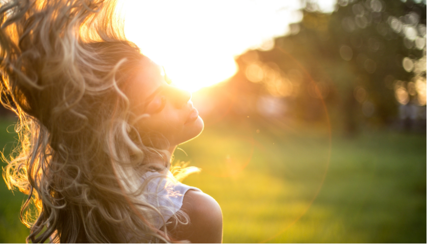 Sole e capelli: istruzioni per l'uso